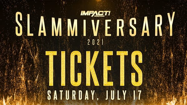 Impact Wrestling will welcome fans back in the building for Slammiversary this year.