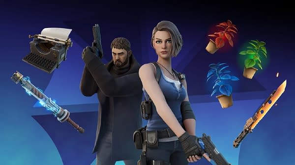 Chris Redfield & Jill Valentine Officially Come To Fortnite