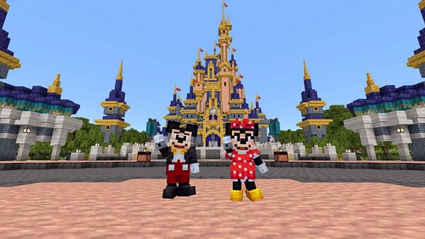 Minecraft's Walt Disney World Magic Kingdom Adventure Launches Today
