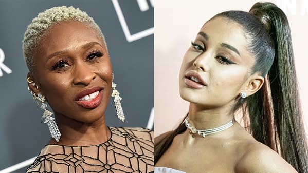 Cynthia Erivo photo by DFree, Ariana Grande photo by Lev Radin / Shutterstock.com.