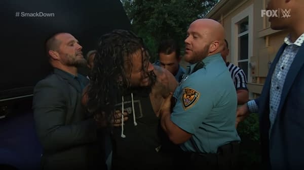 Jeff Hardy appears on WWE Smackdown... could he walk through the Forbidden Door on AEW Dynamite on Wednesday?