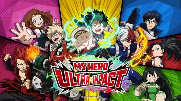 Artwork for My Hero Ultra Impact, courtesy of Bandai Namco.