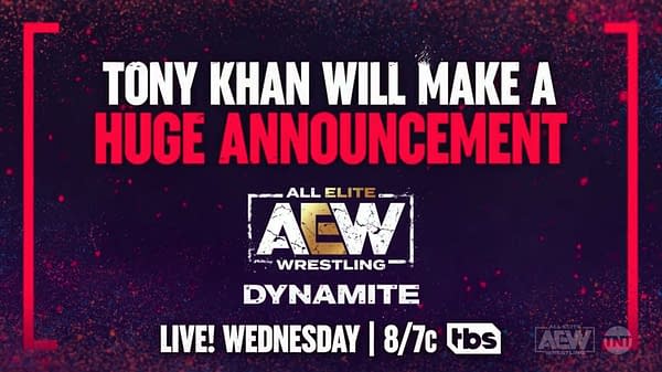 Tony Khan Has a Big Announcement for AEW Dynamite This Week