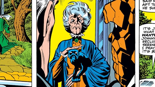 Fantastic Four #94 featuring the first appearance of Agatha Harkness (Marvel, 1970).
