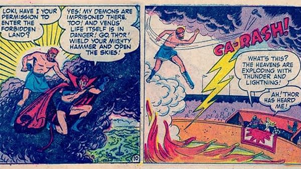 Thor appears in Marvel's Venus #12.