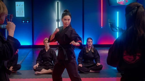 Cobra Kai: Alicia Hannah-Kim Discusses Silver's New Sensei, Kim Da-Eun