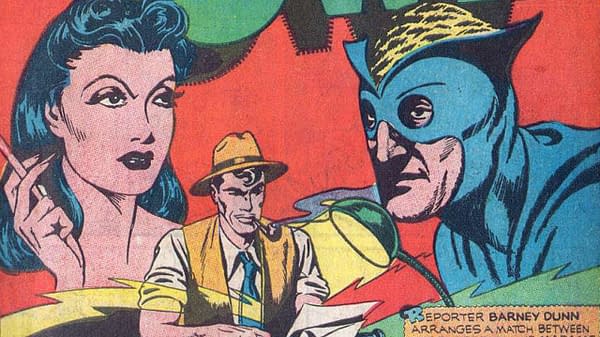 Prize Comics #9 featuring the Black Owl (Prize, 1941)