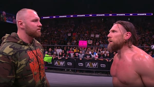 Jon Moxley and Bryan Danielson come face to face a week before their AEW World Championship match at AEW Dynamite: Grand Slam