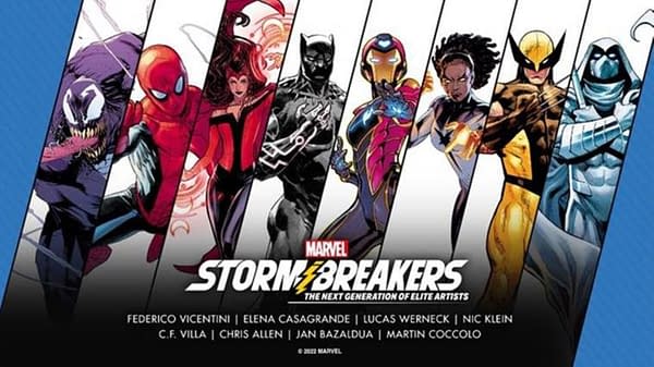 Marvel Announces 8 Exclusive Artist Stormbreakers Contracts For 2023
