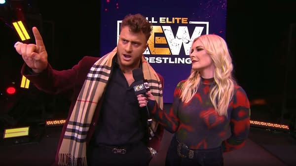 Renee Paquette interviews MJF on AEW Dynamite