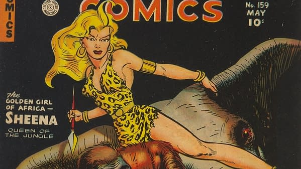 Jumbo Comics #159 (Fiction House, 1952)