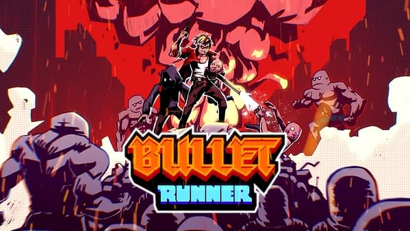 Promo art for Bullet Runner, courtesy of Bonus Stage Publishing.