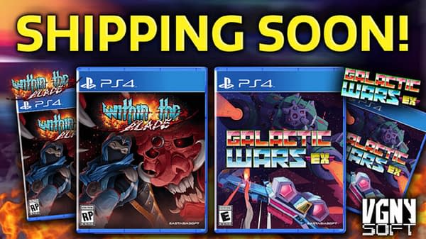 Within The Blade & Galactic Wars EX Get PS4 Physical Releases