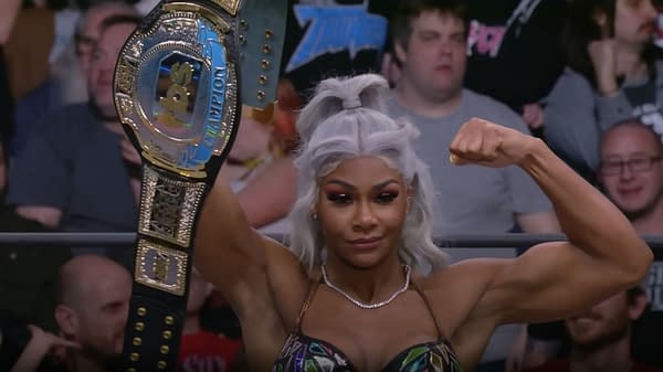 Jade Cargill retains her TBS Championship at AEW Battle of the Belts following AEW Rampage on Friday, January 6th, 2023 [screencap]