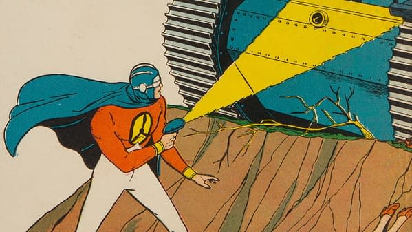 Big Shot Comics #16 featuring Skyman (Columbia, 1941)