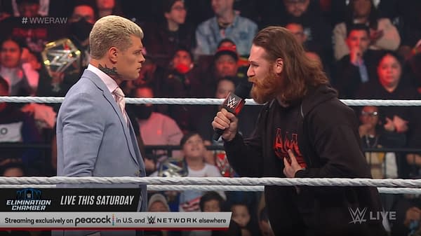 Cody Rhodes and Sami Zayn discuss WrestleMania on WWE Raw