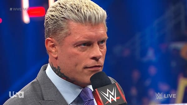 Cody Rhodes appears on WWE Raw