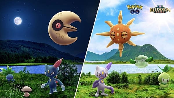 Solstice Horizons & Team Rocket Takeover event graphic in Pokémon GO. Credit: Niantic