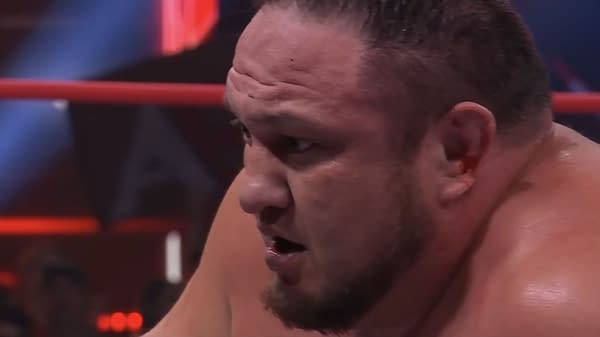 Samoa Joe appears on AEW Collision