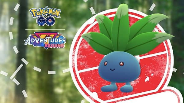Oddish Research Day graphic in Pokémon GO. Credit: Niantic