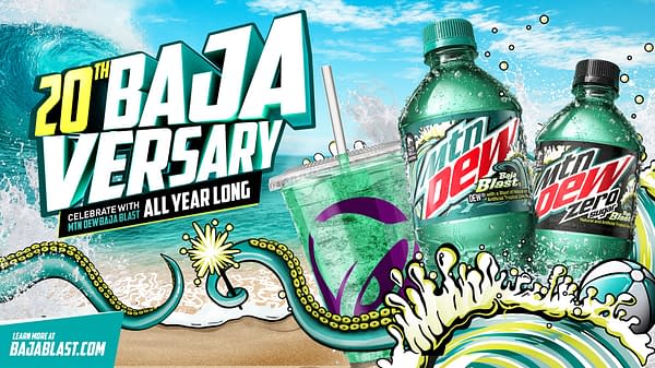 Mountain Dew Celebrates The 20th Anniversary Of Baja Blast