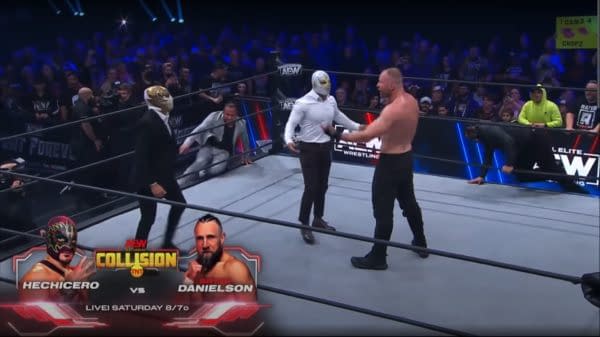 Jon Moxley faces off against CMLL wrestlers as CMLL and AEW team up to bully WWE with International Collusion