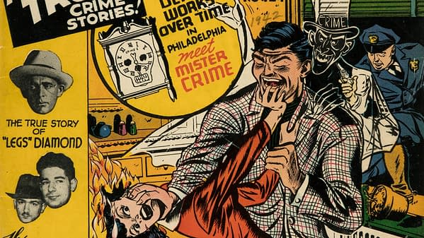 Mister Crime and the Horror of Crime Does Not Pay #24, Up for Auction