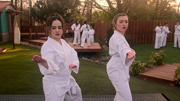 Cobra Kai Stars List, Mouser, EP Hurwitz on Tory's Lone Wolf Journey