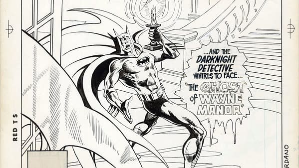 Batman #341 original cover art by Jim Aparo.