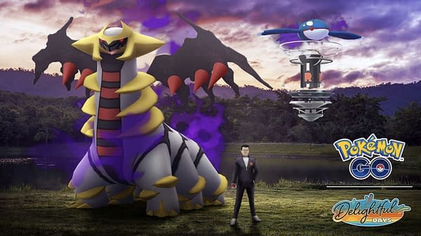 Shadow Giratina in Pokémon GO. Credit: Niantic