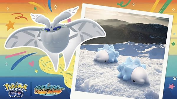 Snom & Frosmoth in Pokémon GO. Credit: Niantic