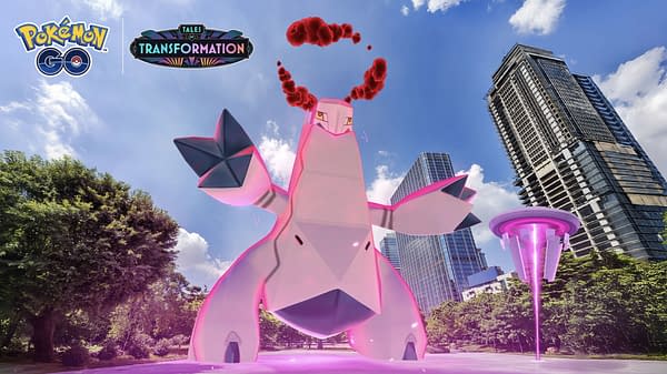 Dynamax Duraludon in Pokémon GO. Credit: Niantic Dynamax Duraludon in Pokémon GO. Credit: Niantic