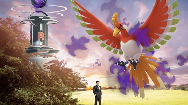 Shadow Ho-Oh in Pokémon GO. Credit: Niantic