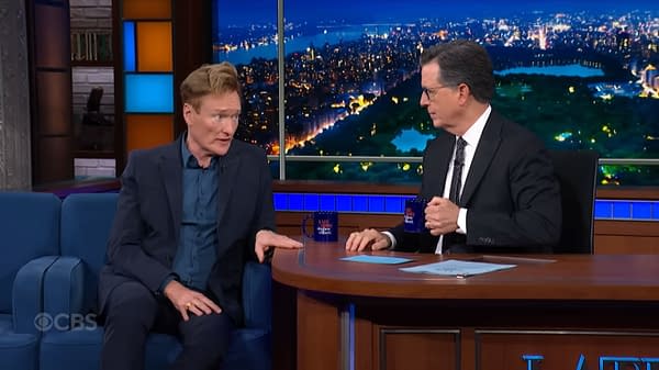 Late Show: Conan O'Brien Offers Stephen Colbert Post-Late-Night Advice