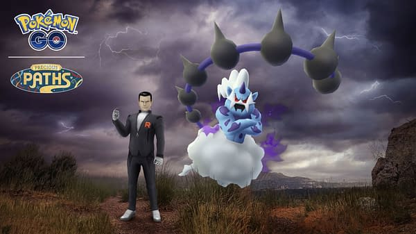 Shadow Incarnate Thundurus in Pokémon GO. Credit: Niantic Shadow Incarnate Thundurus in Pokémon GO. Credit: Niantic