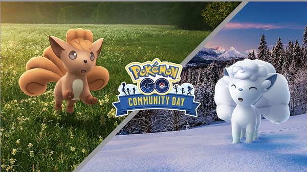 February 2026 Community Day: Vulpix and Alolan Vulpix graphic in Pokémon GO. Credit: Niantic February 2026 Community Day: Vulpix and Alolan Vulpix graphic in Pokémon GO. Credit: Niantic