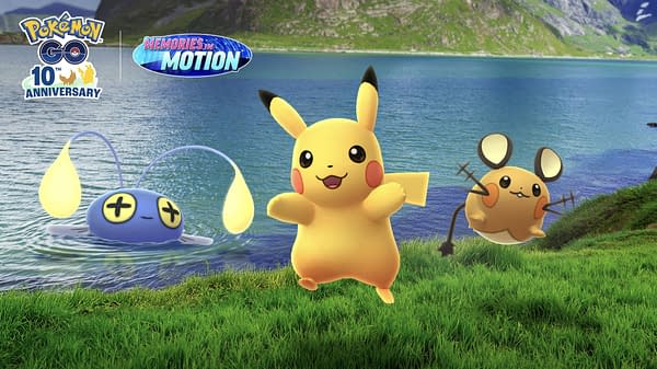 A Shockingly Good Time event graphic in Pokémon GO. Credit: Niantic A Shockingly Good Time event graphic in Pokémon GO. Credit: Niantic