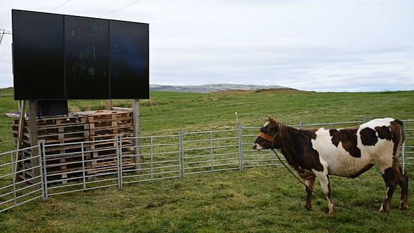 A Real Cow Played EVE Online... For Some Reason