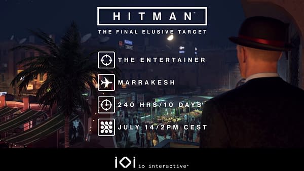 Io Interactive Announces Hitman's Final Elusive Target Today