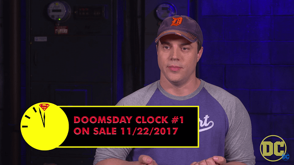 Geoff Johns On Video Counting Down To Doomsday Clock&#8230;