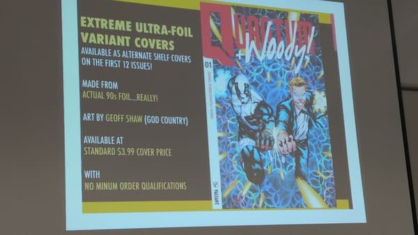 Valiant Tells Retailers They Didn't Order Enough Quantum &#038; Woody, At MCM London Comic Con