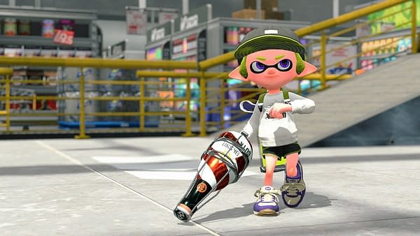 Check Out Splatoon 2's Next Weapon: The Squeezer