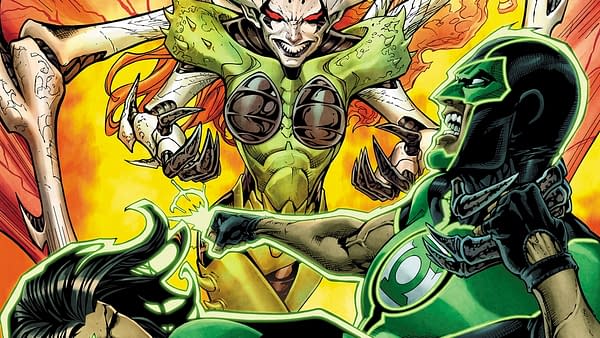 Green Lanterns #39 cover by Shane Davis, Michelle Delecki, and Jason Wright