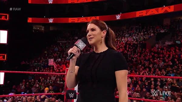 Stephanie McMahon appears on WWE Raw