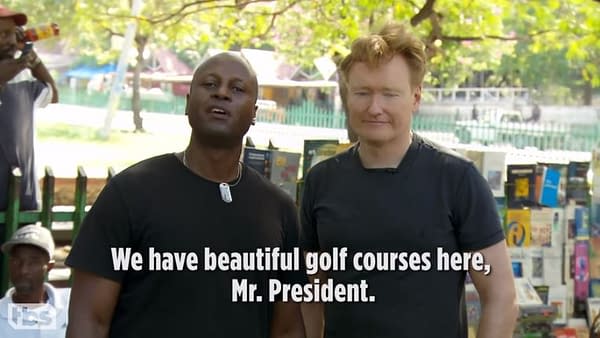 Conan: Haitians Respond to Trump's "Very Negative Yelp Review"