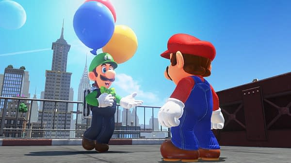 Super Mario Odyssey Is Getting New Content With Luigi's Balloon World