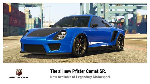Grand Theft Auto V Adds New Cars and Discounts, Including The Pfister Comet SR