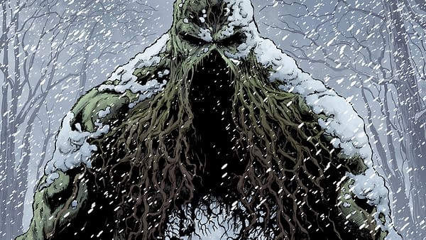 Swamp Thing Winter Special #1 cover by Jason Fabok and Brad Anderson