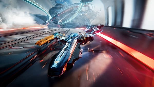 Gorgeous SciFi Racer Antigraviator Does Not Have a Speed Limit