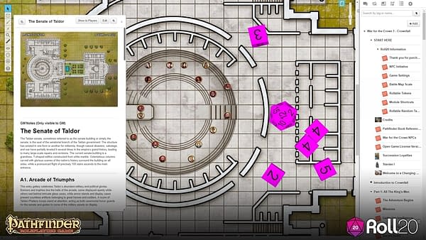 Familiar Settings and New Options: We Review Pathfinder on Roll 20